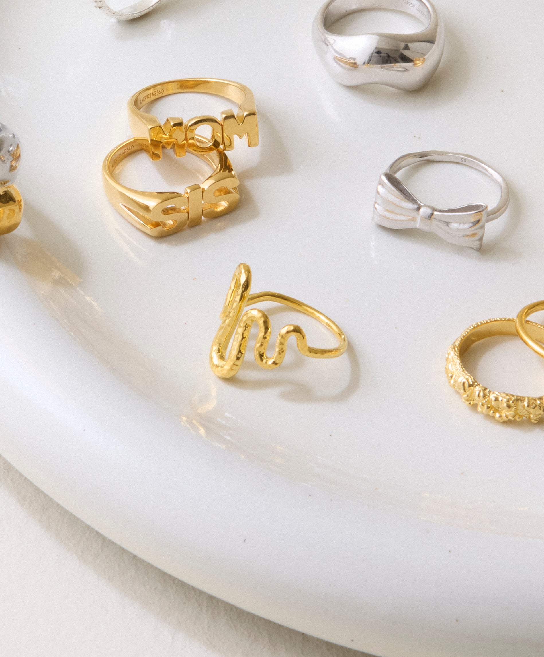 Viva ring - forgyldt